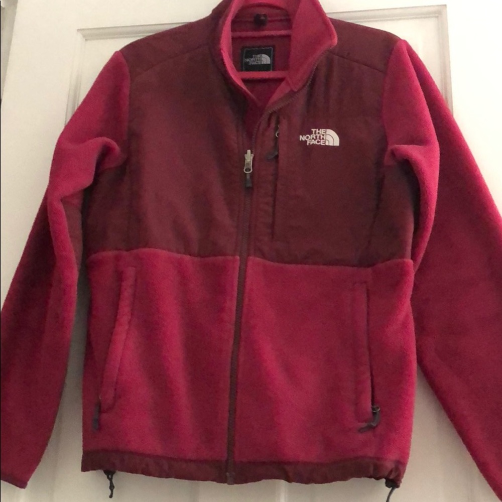 The North Face plum Denali jacket